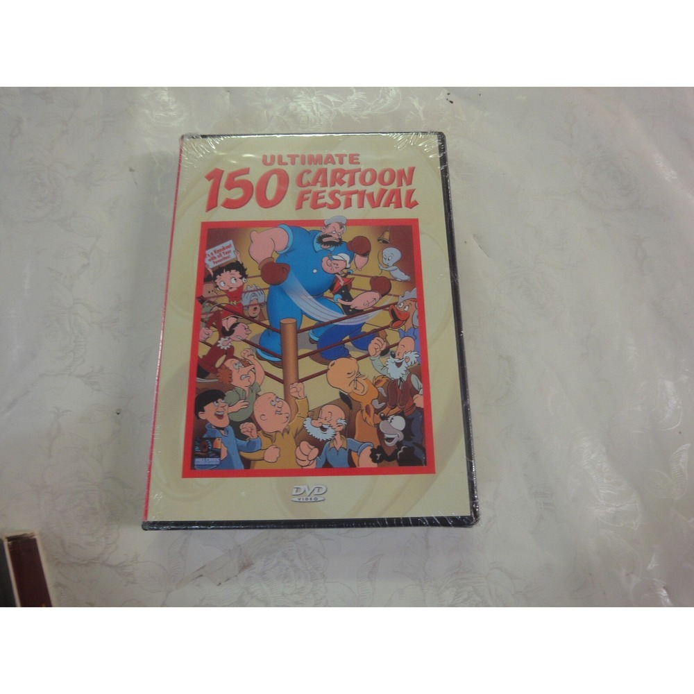 Ultimate 150 Cartoon festival DVD Betty Boop Grampy Felix in Hollywood Christmas